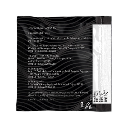 Chilli Flakes Sachet (0.7g x 150 Packs)