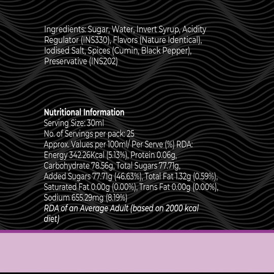 Kala Khatta Syrup, 750ml