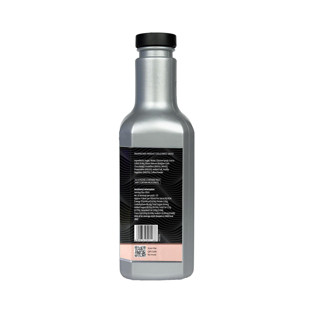 Belgian Dark Chocolate Sauce, 1L