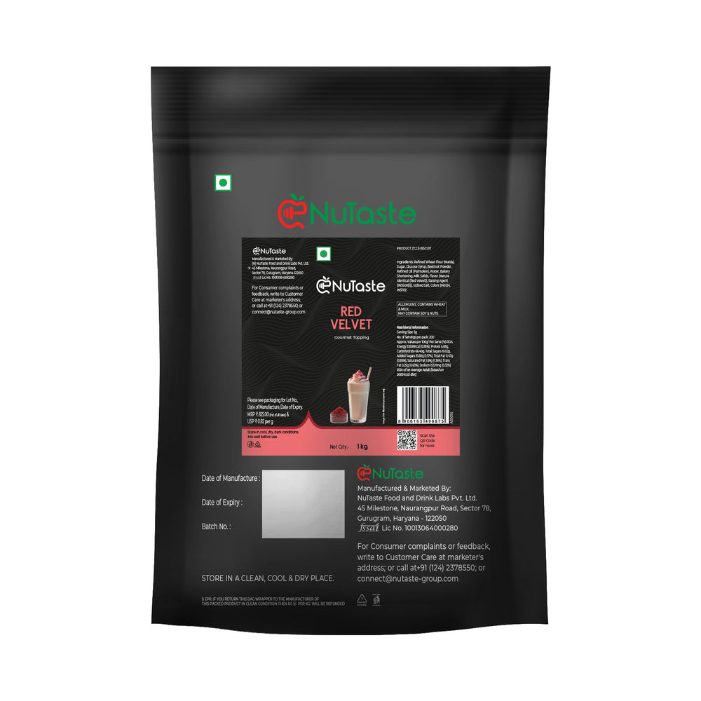 Red Velvet Crumbs, 1Kg