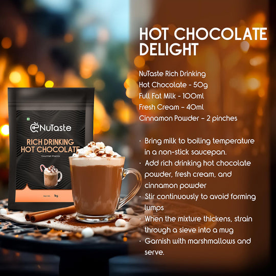 Rich Drinking Hot Chocolate, 1Kg