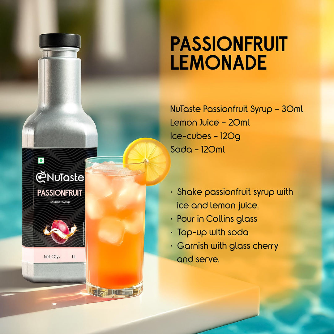 Passion Fruit Syrup, 1L