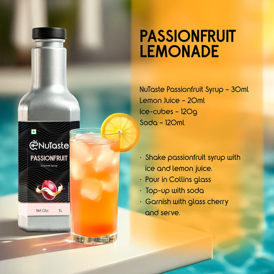 Passion Fruit Syrup, 1L
