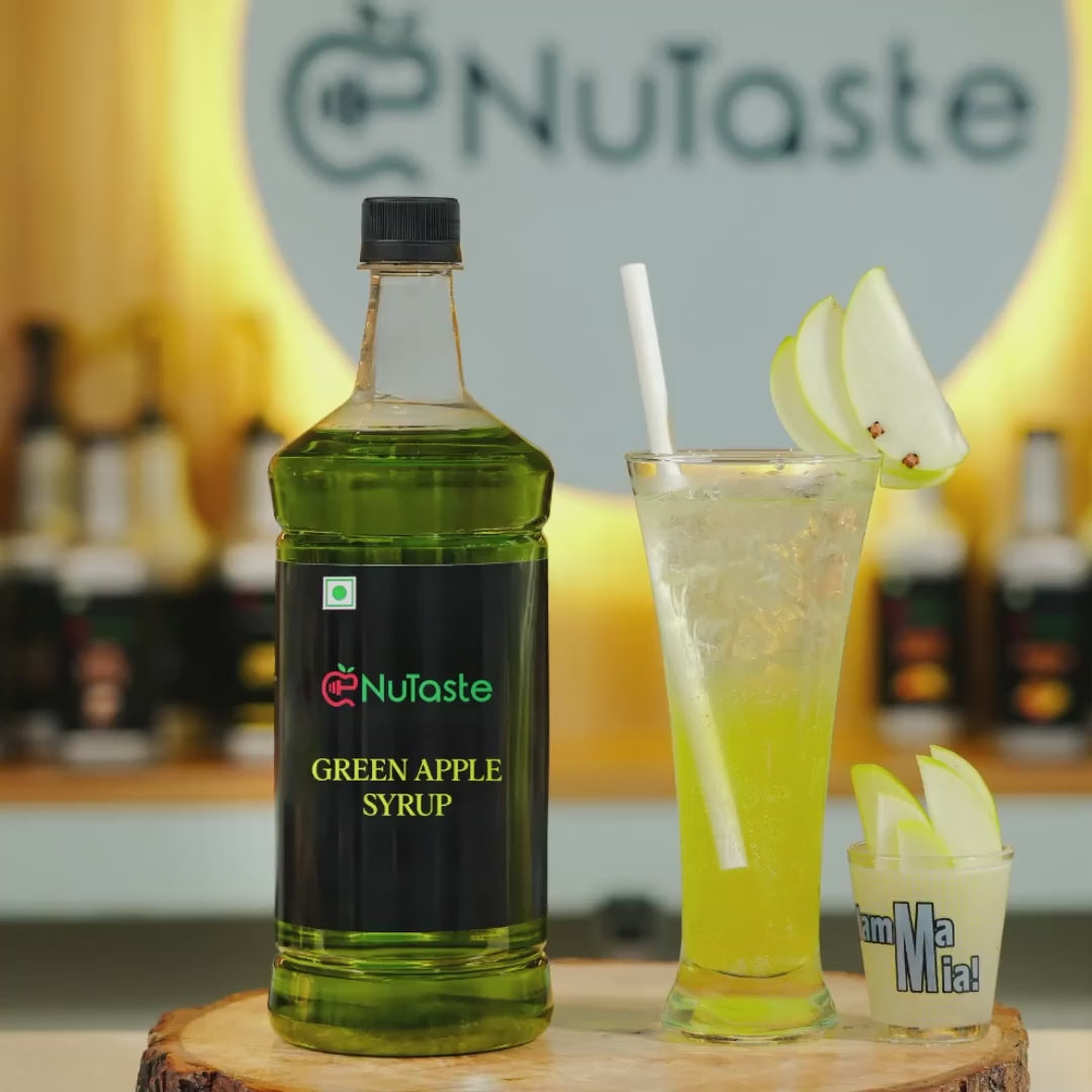Green Apple Syrup, 1L